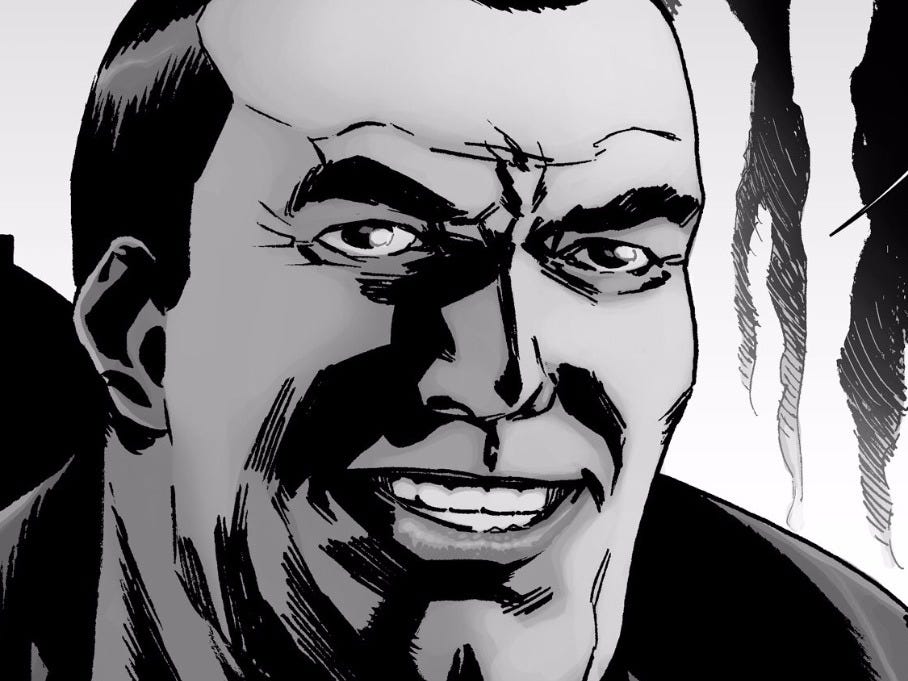 Photo of Negan smiling